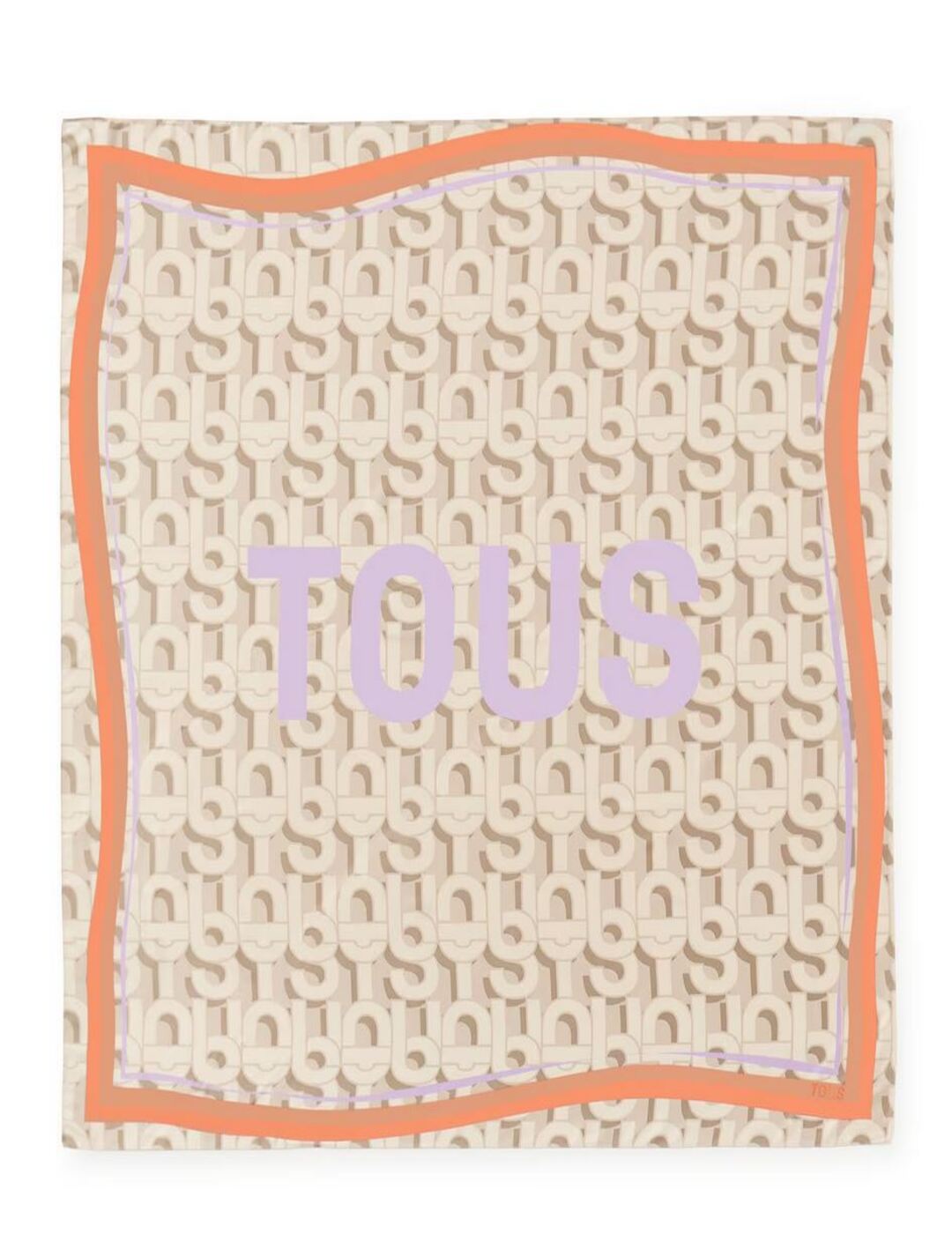 Pañuelo tous De Poliester Manifesto Beige