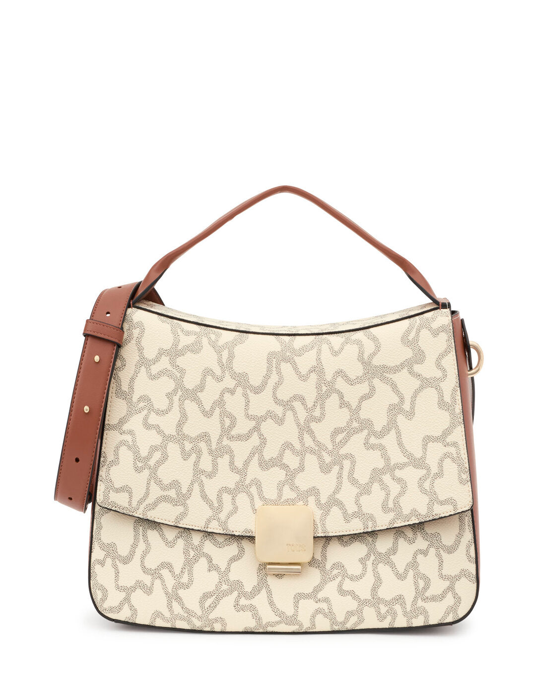 Bolso Tous City Kaos Icon Beige -Multi