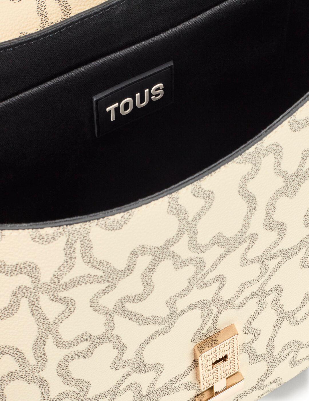Bolso Tous City Kaos Icon Beige -Multi