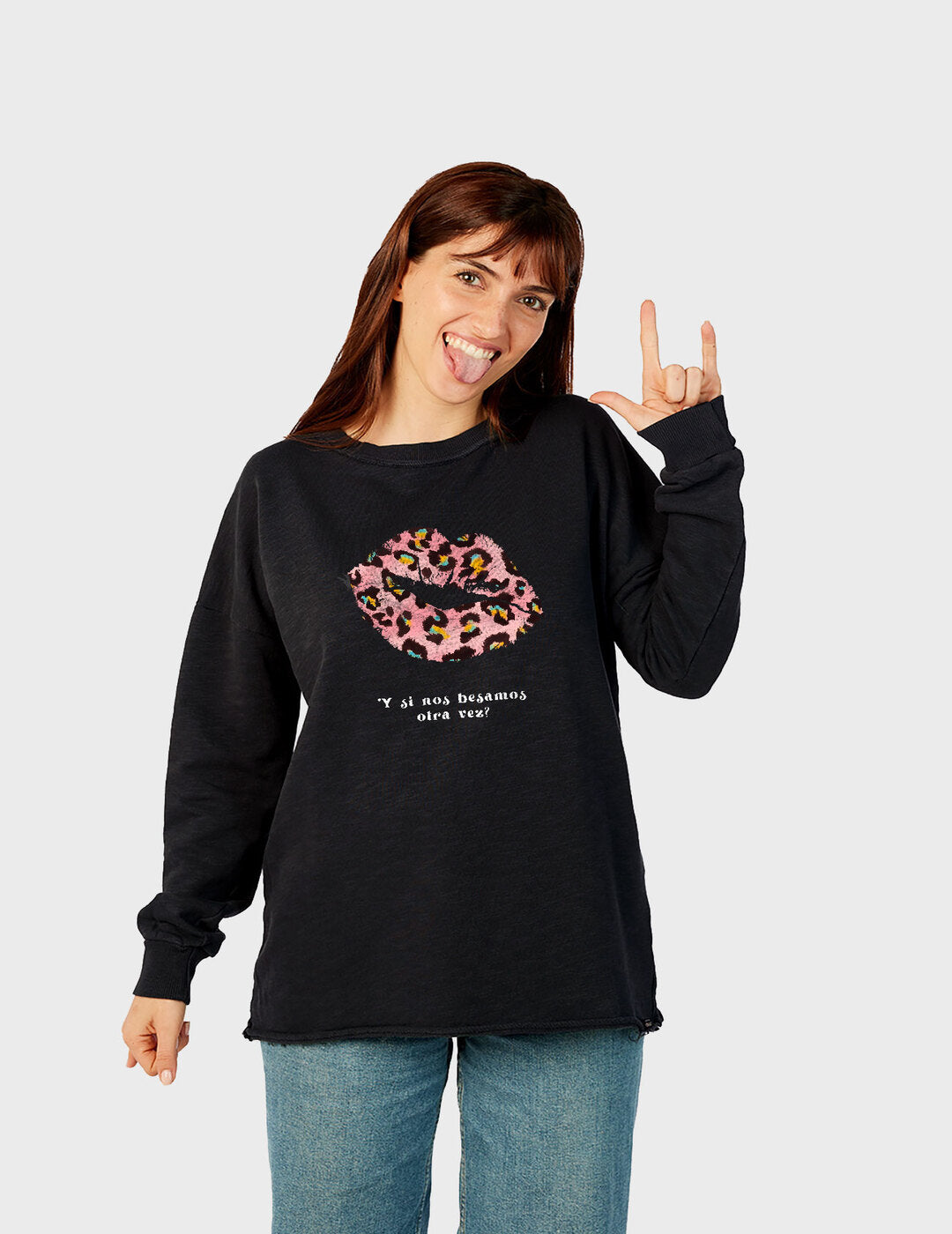 Sudadera Dear Tee Mujer Besamos