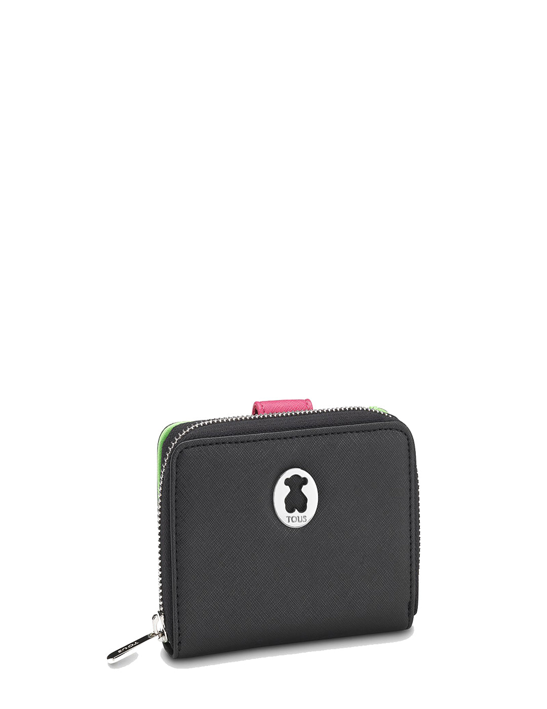 Billetera Tous Andrea dubai Saffiano Tri-negro