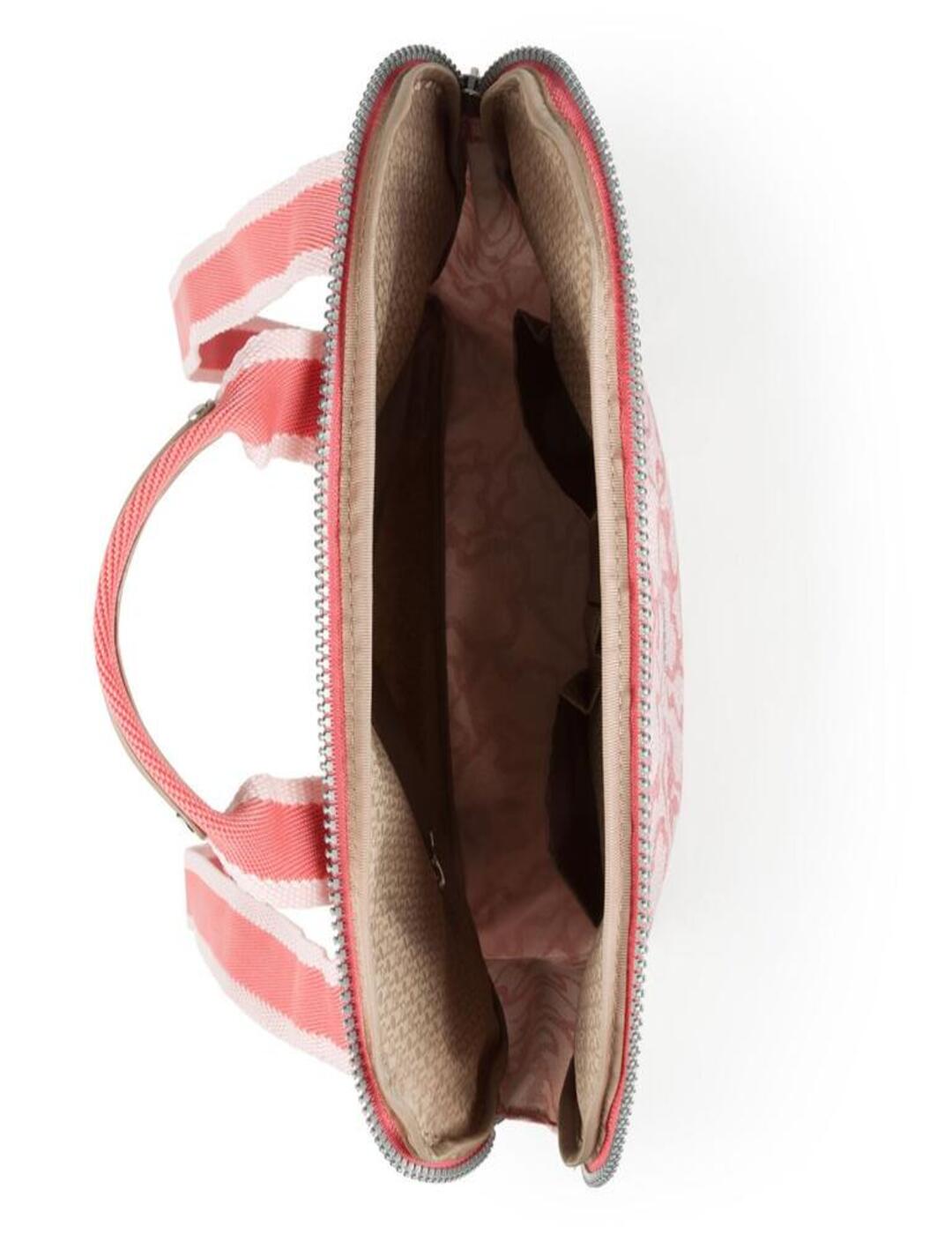 Mochila Tous Kaos New de Nylon en color rosa