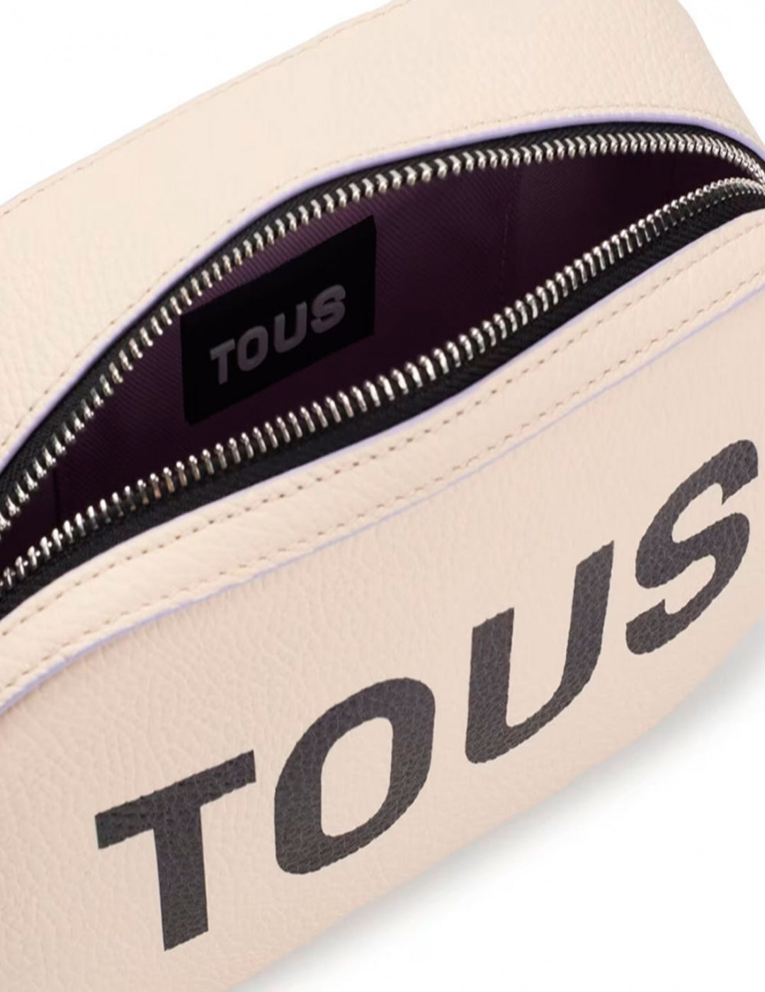 Bandolera Tous De Piel Lynn Beige