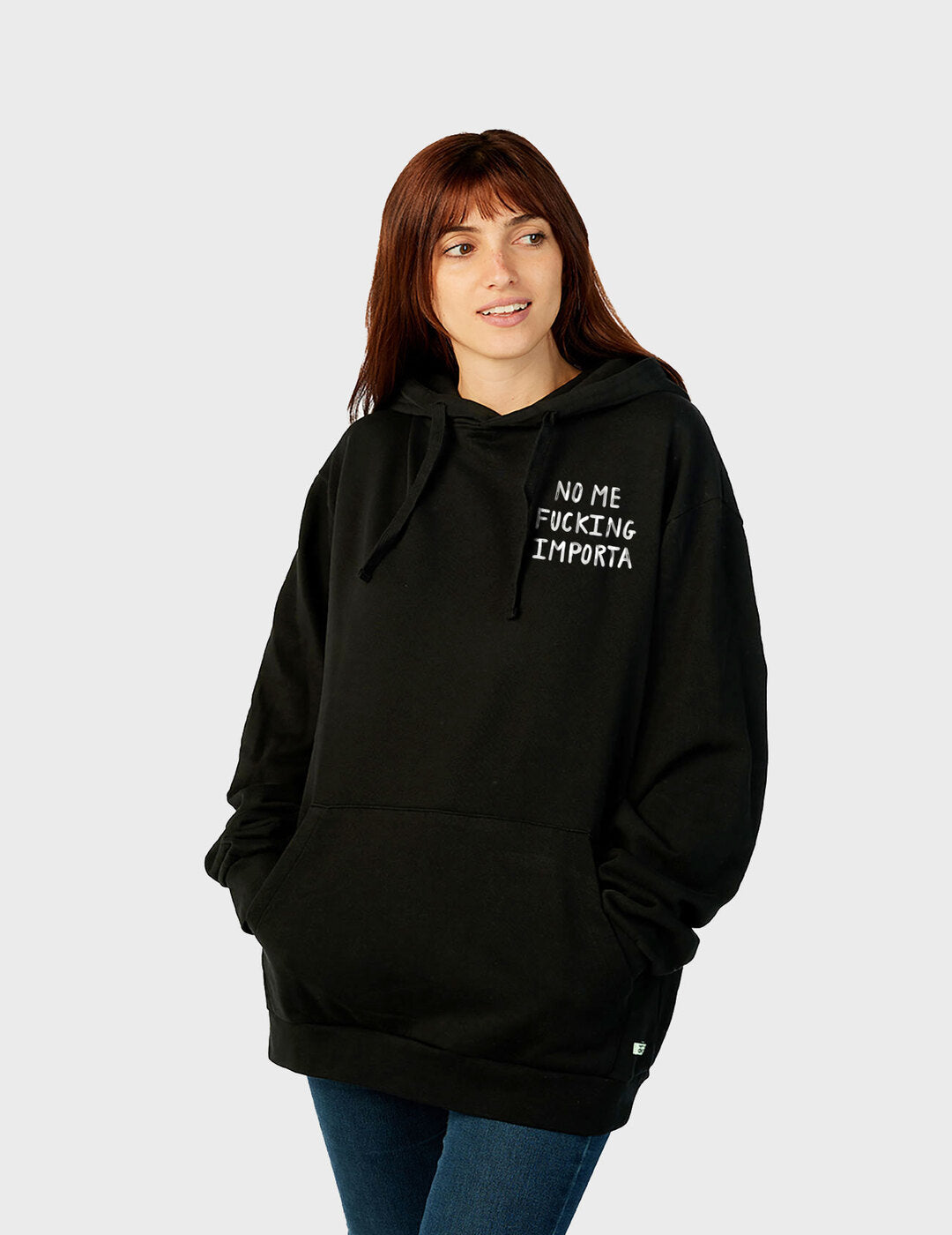 Sudadera Dear Tee Unisex NMFI TR Negro