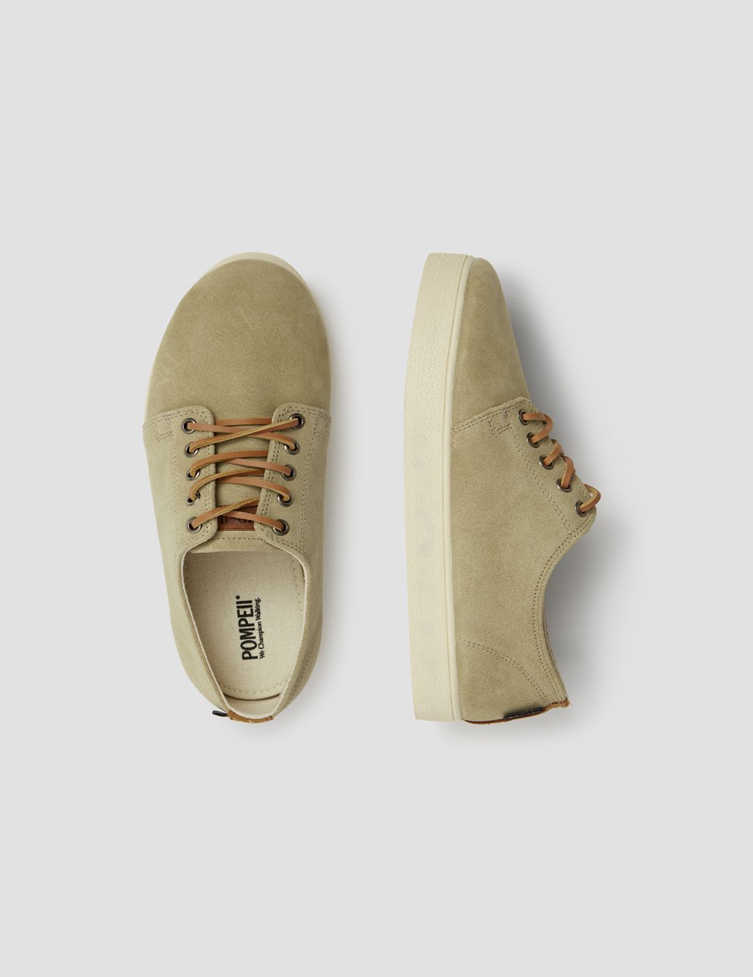 Zapatilla Pompeii Hombre HIGBY SUEDE HYDRO KOMBU ECRU