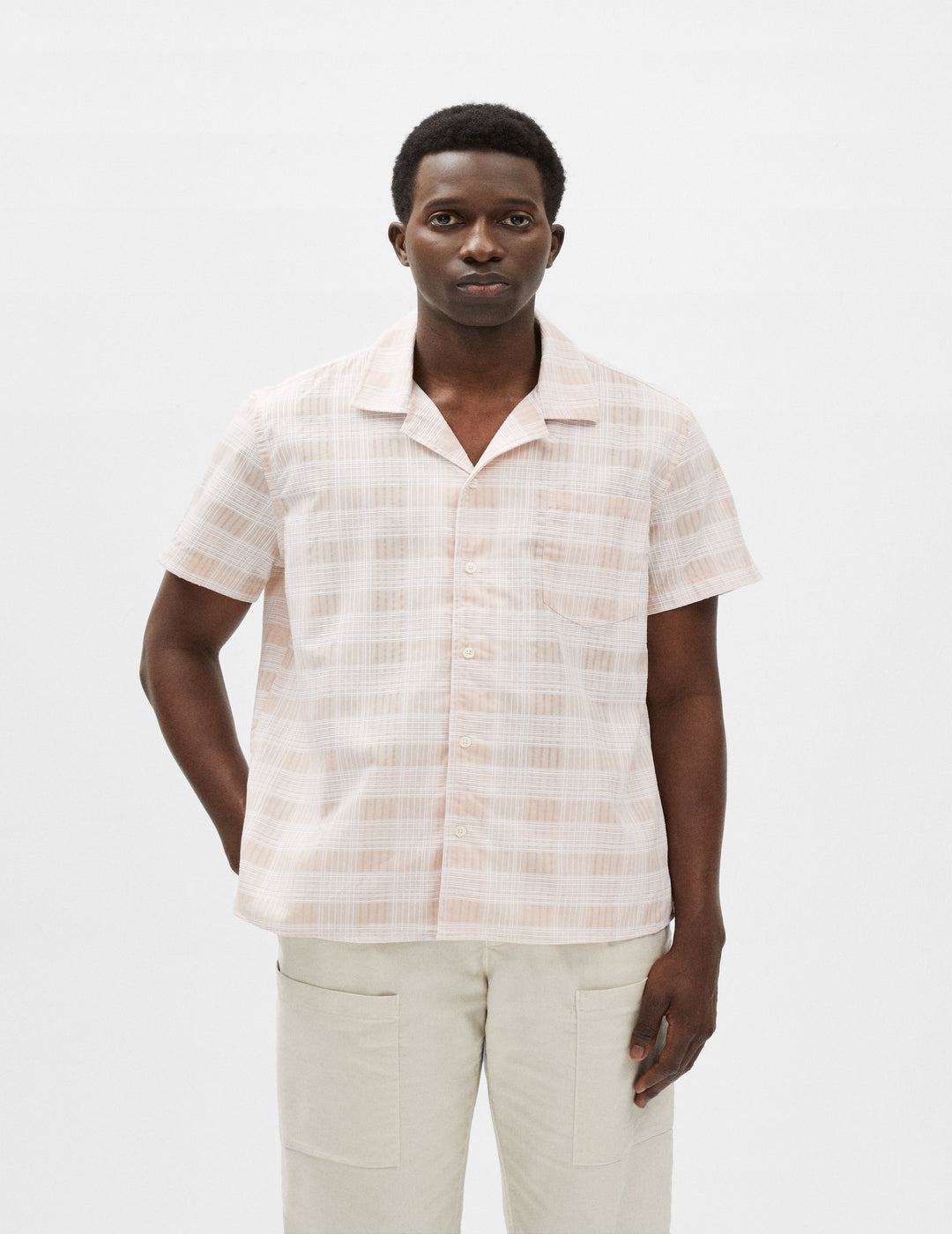 Camisa pompeii Blush Short Sleeve Shirt
