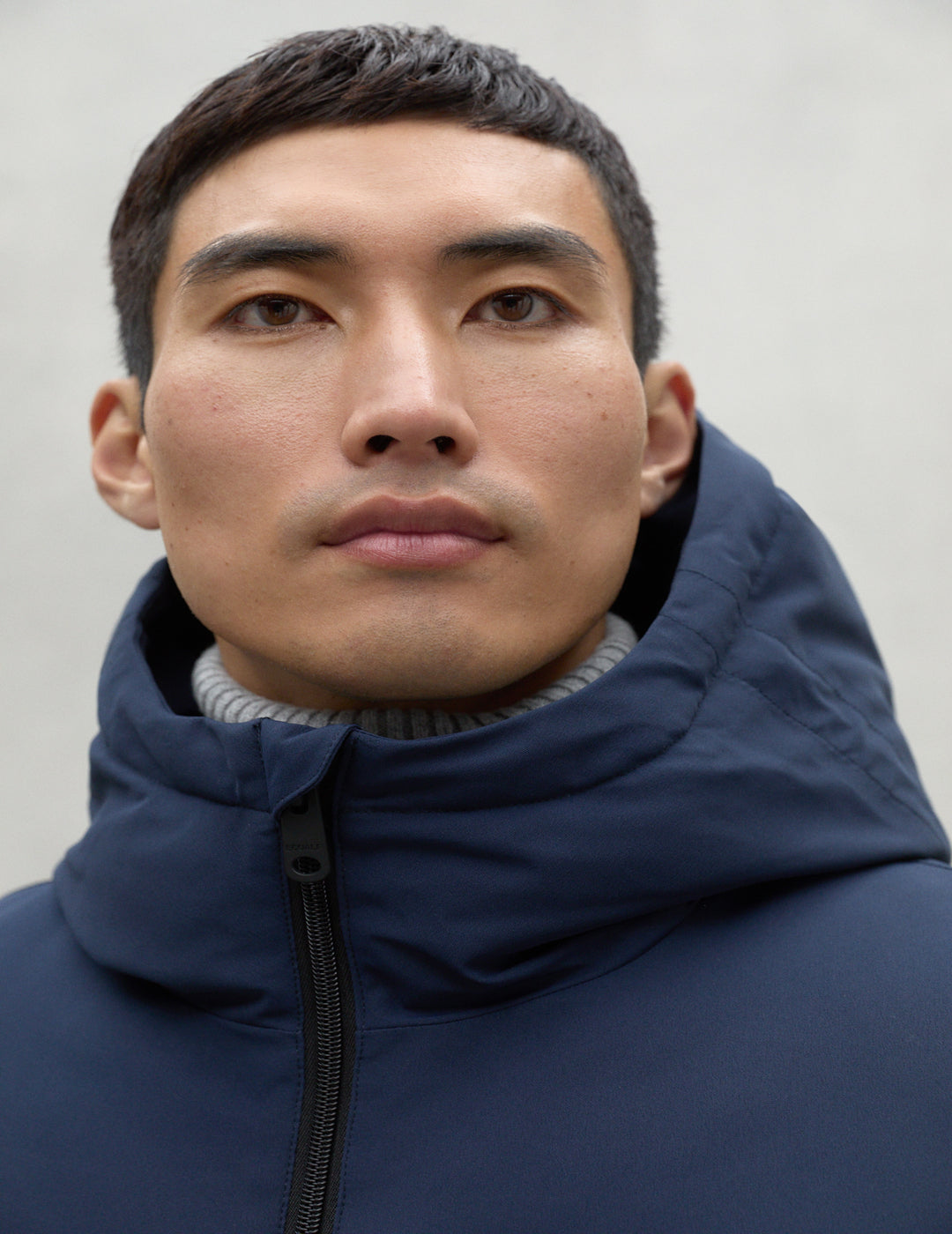 Abrigo Ecoalf Hombre Livorn Jacket Man Blue Navy