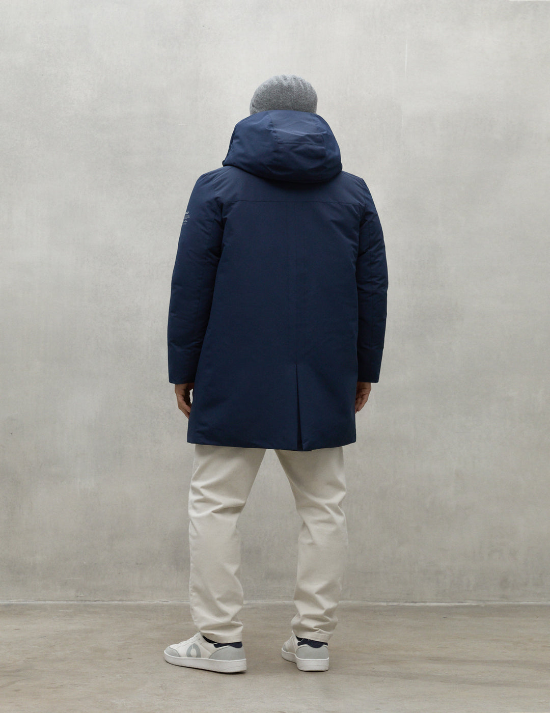 Abrigo Ecoalf Hombre Livorn Jacket Man Blue Navy