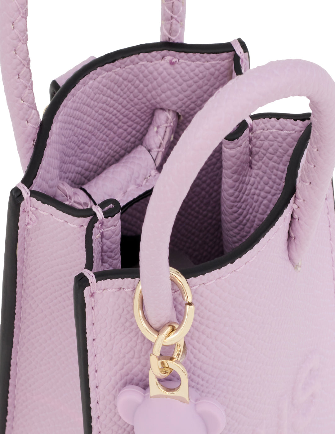 Llavero Tous Mini Bolso La Rue Malva oscuro
