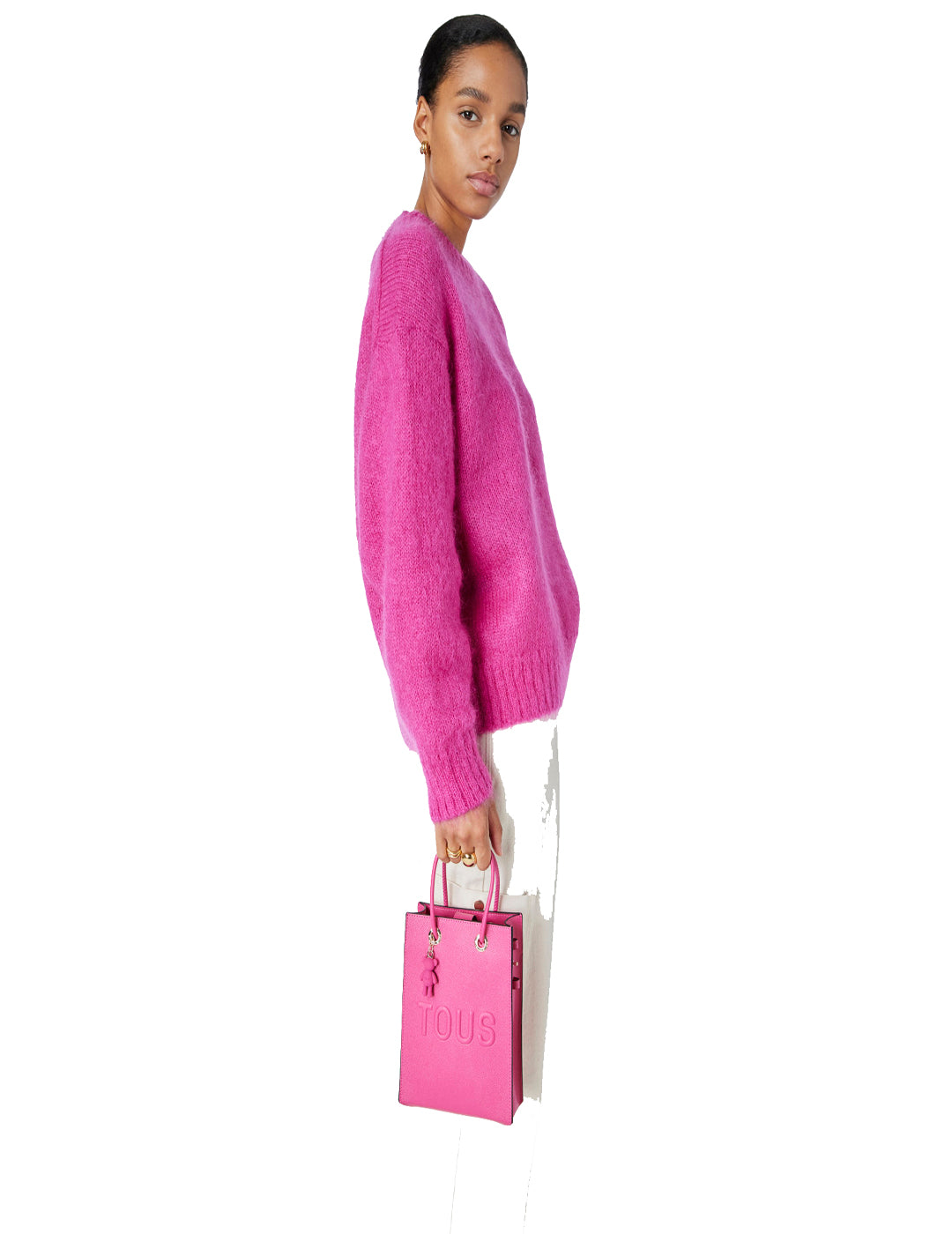 Bolso tous fucsia cheap