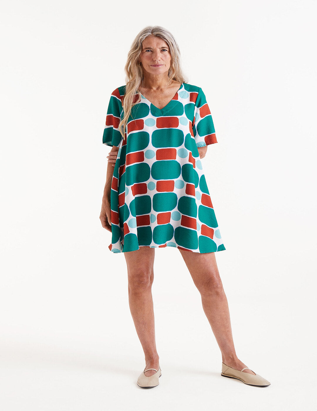 Vestido Compañía Fantástica Estampado Pepper Mint