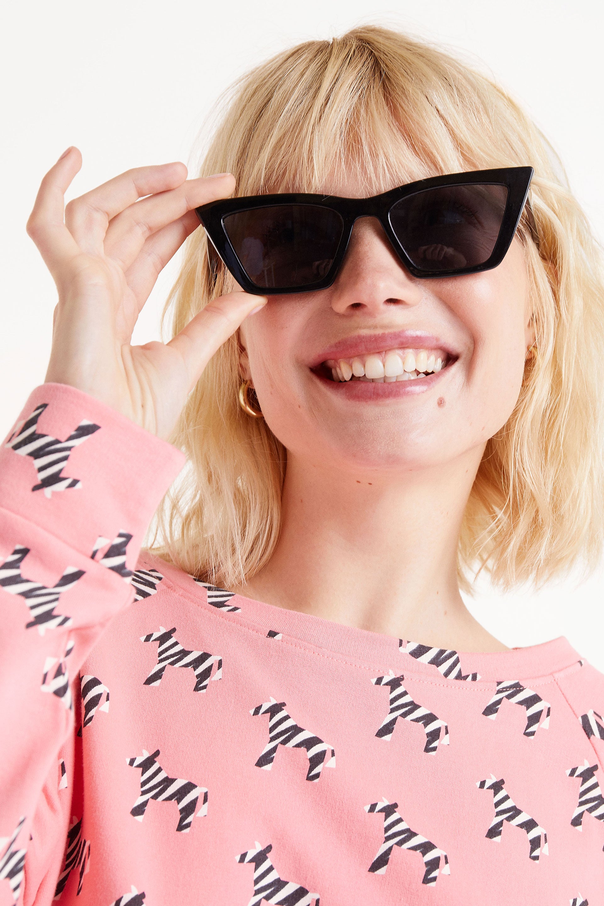 Sudadera Compañía Fantástica De Felpa Con Estampado Safari
