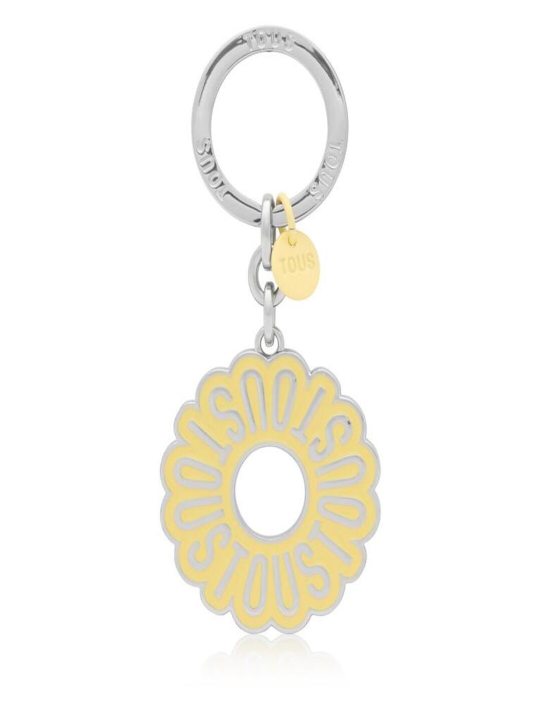 Llavero Tous Circle Logo Amarillo