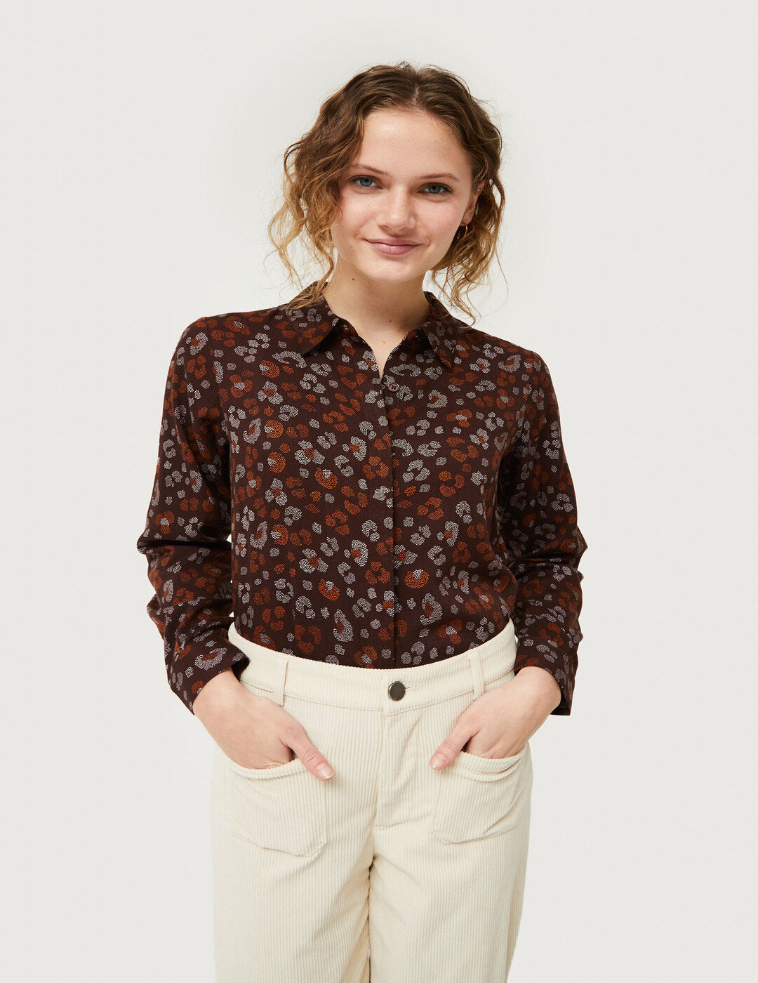 Camisa Compañía Fantástica Estampado Animal Amur