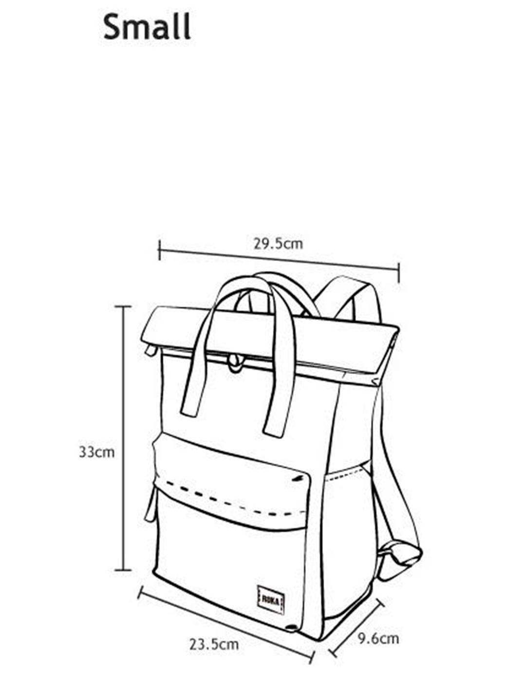 Mochila Roka Unisex Canfield B Small Recicled Nylon Cramberry