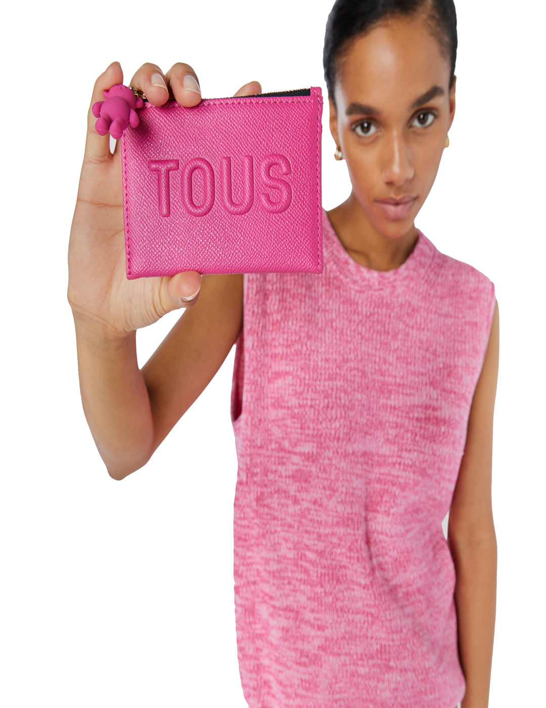 Tarjetero Tous La Rue Fucsia