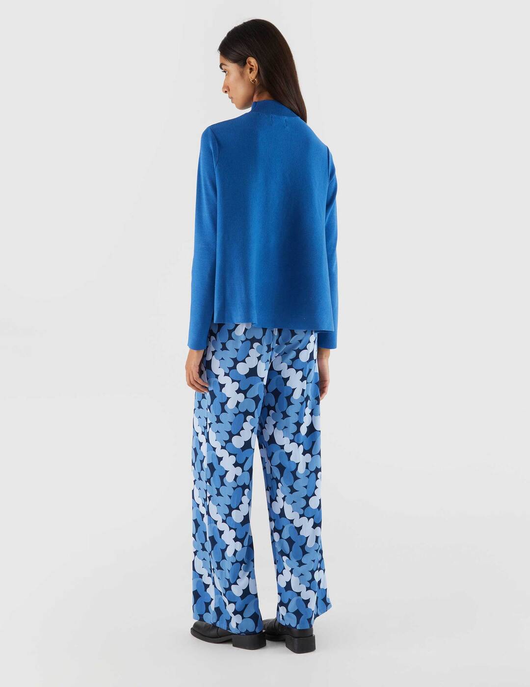 Jersey Compañía Fantástica De Cuello Alto Azul