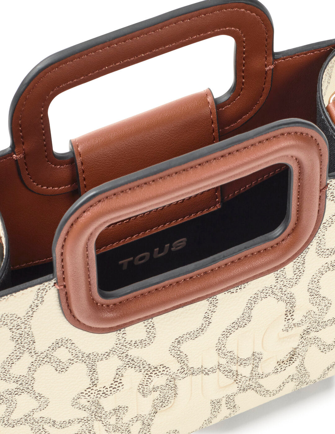 Mini Bandolera Tous XS Kaos Icon Beige