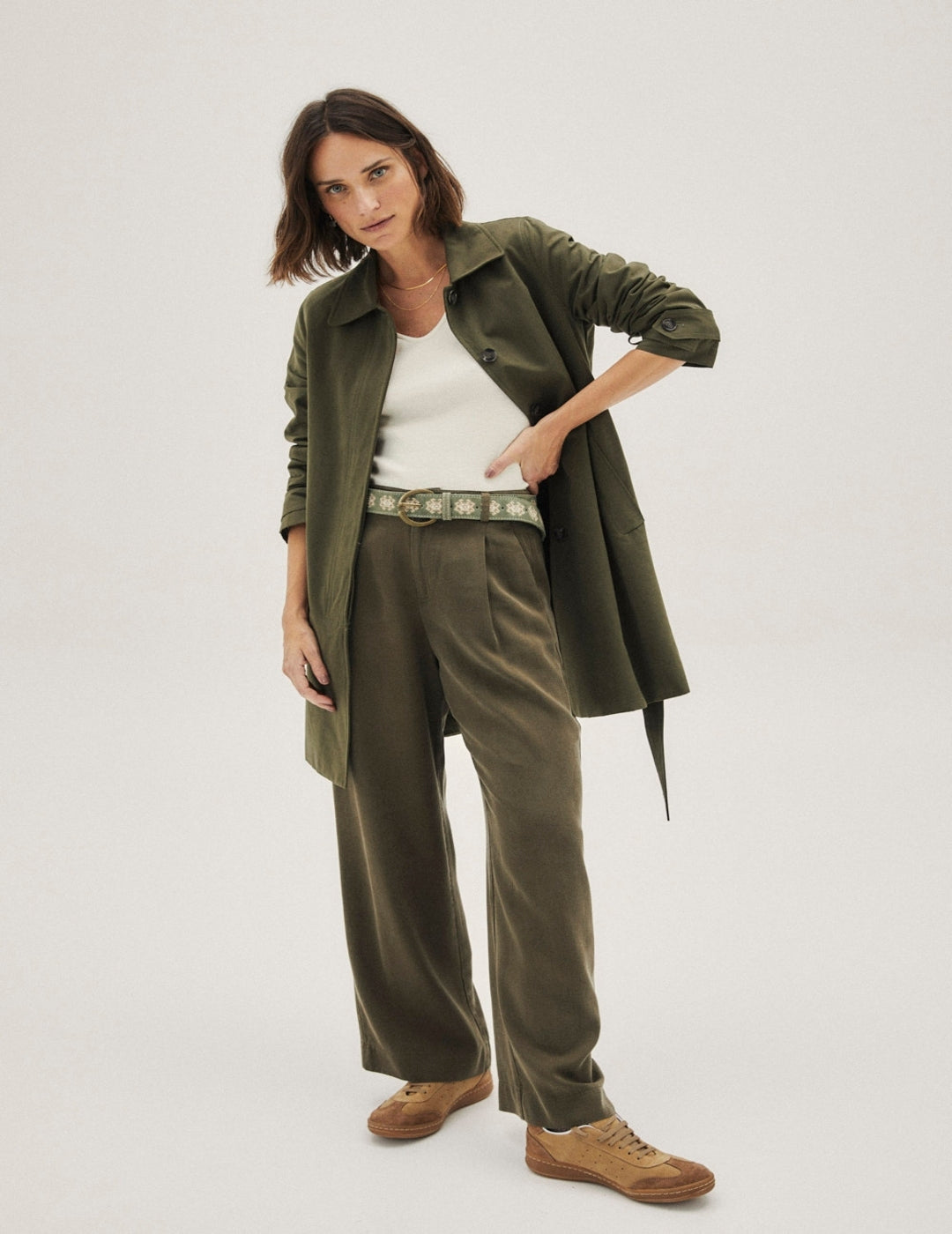 Trench eseOese Clifford Khaki