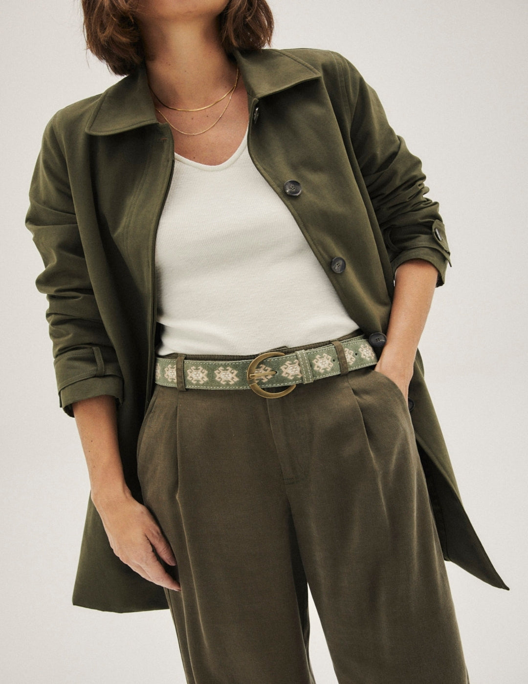 Trench eseOese Clifford Khaki