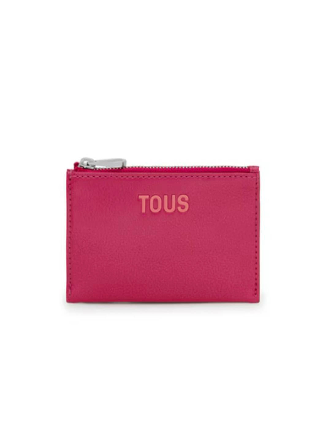 Monedero Tarjetero Tous New Dorp Fucsia
