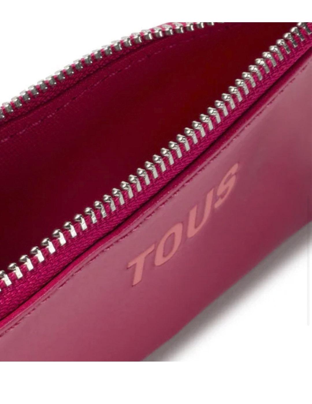 Monedero Tarjetero Tous New Dorp Fucsia