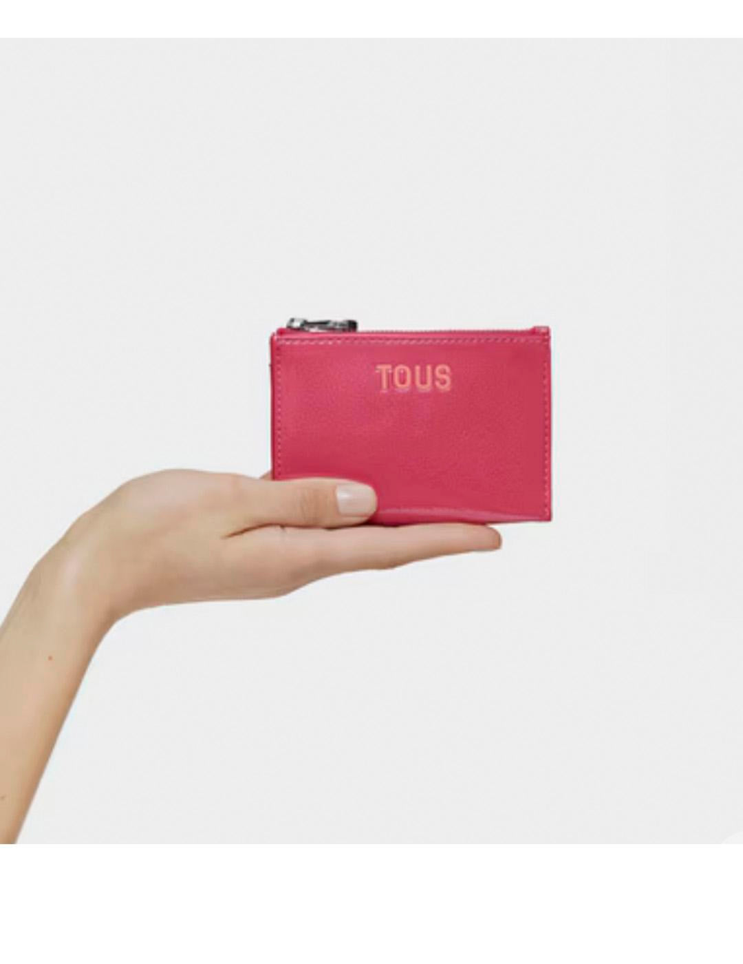 Monedero Tarjetero Tous New Dorp Fucsia