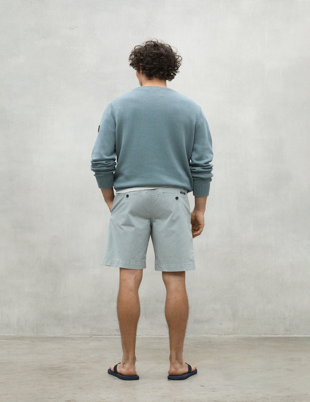 Jersey Ecoalf Hombre Tail Dusty Mint