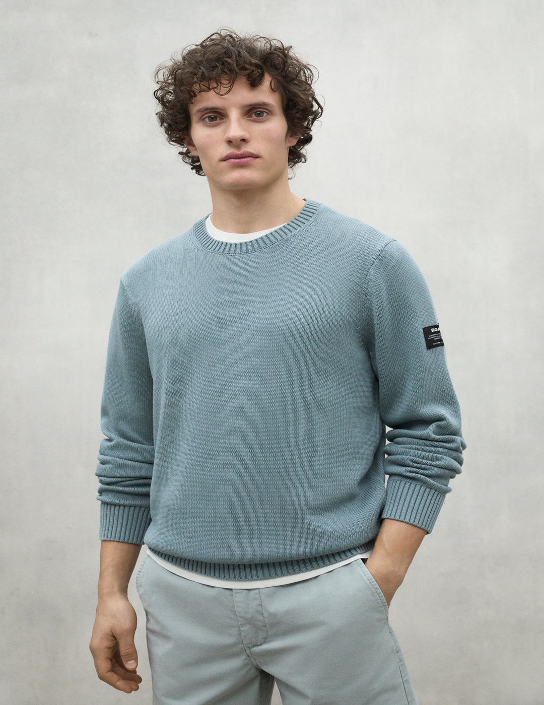Jersey Ecoalf Hombre Tail Dusty Mint