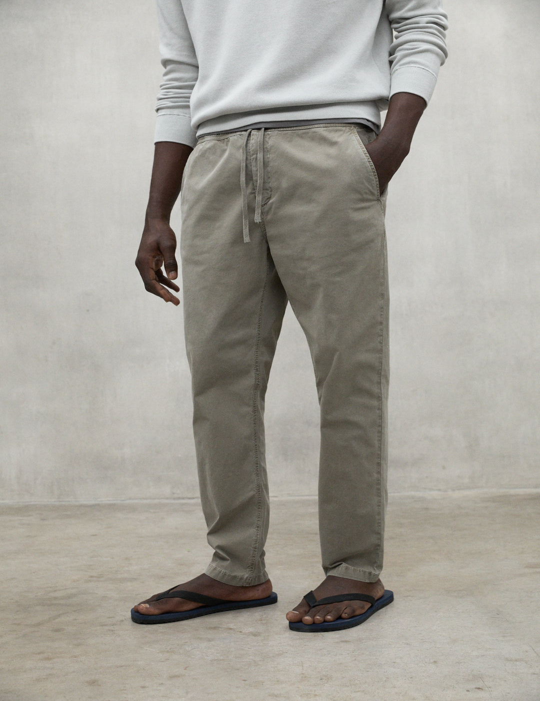 Pantalón Ecoalf Hombre Ethic Topo