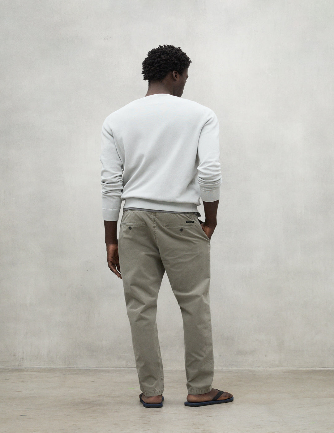 Pantalón Ecoalf Hombre Ethic Topo