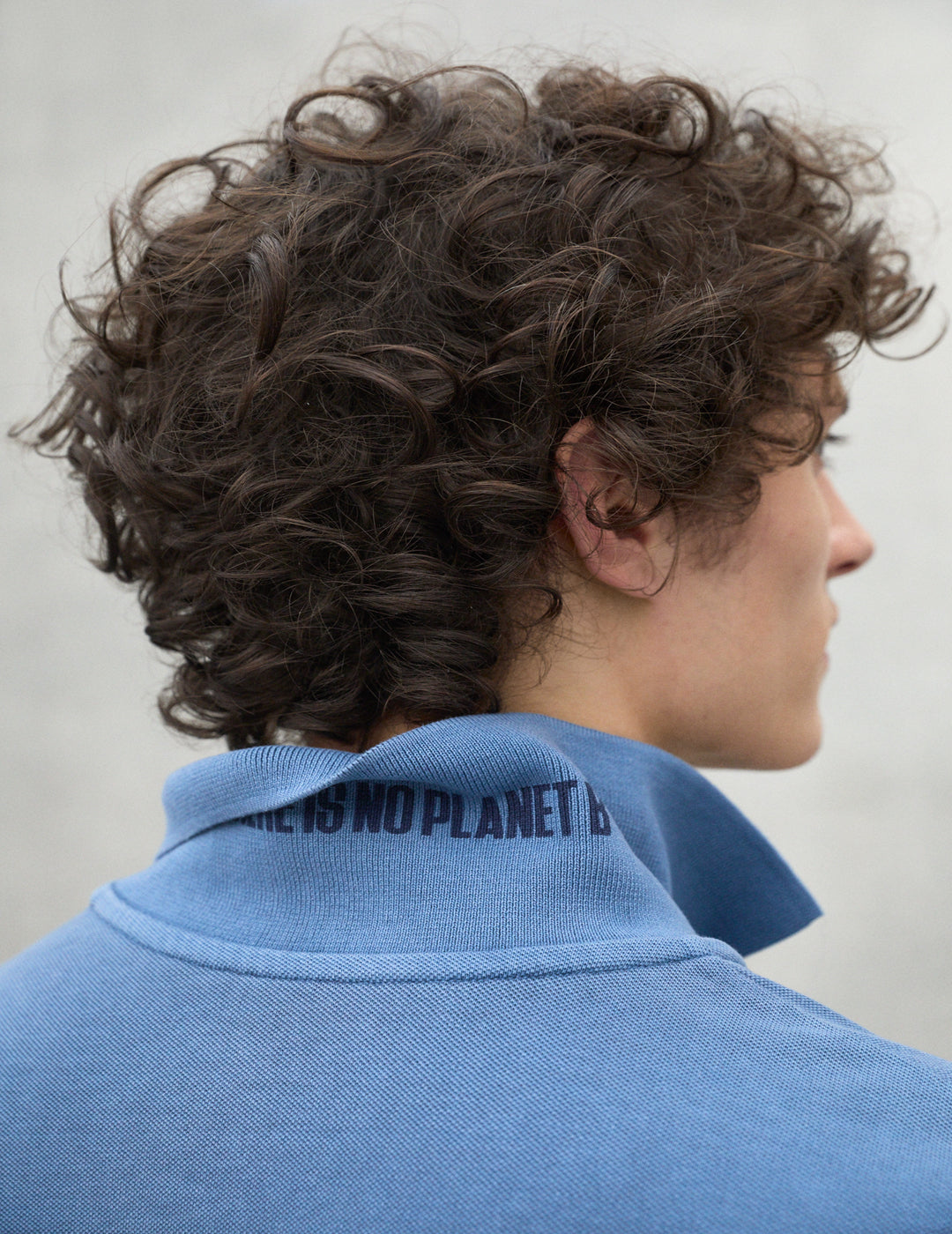 Polo Ecoalf Hombre Ted Light Indigo