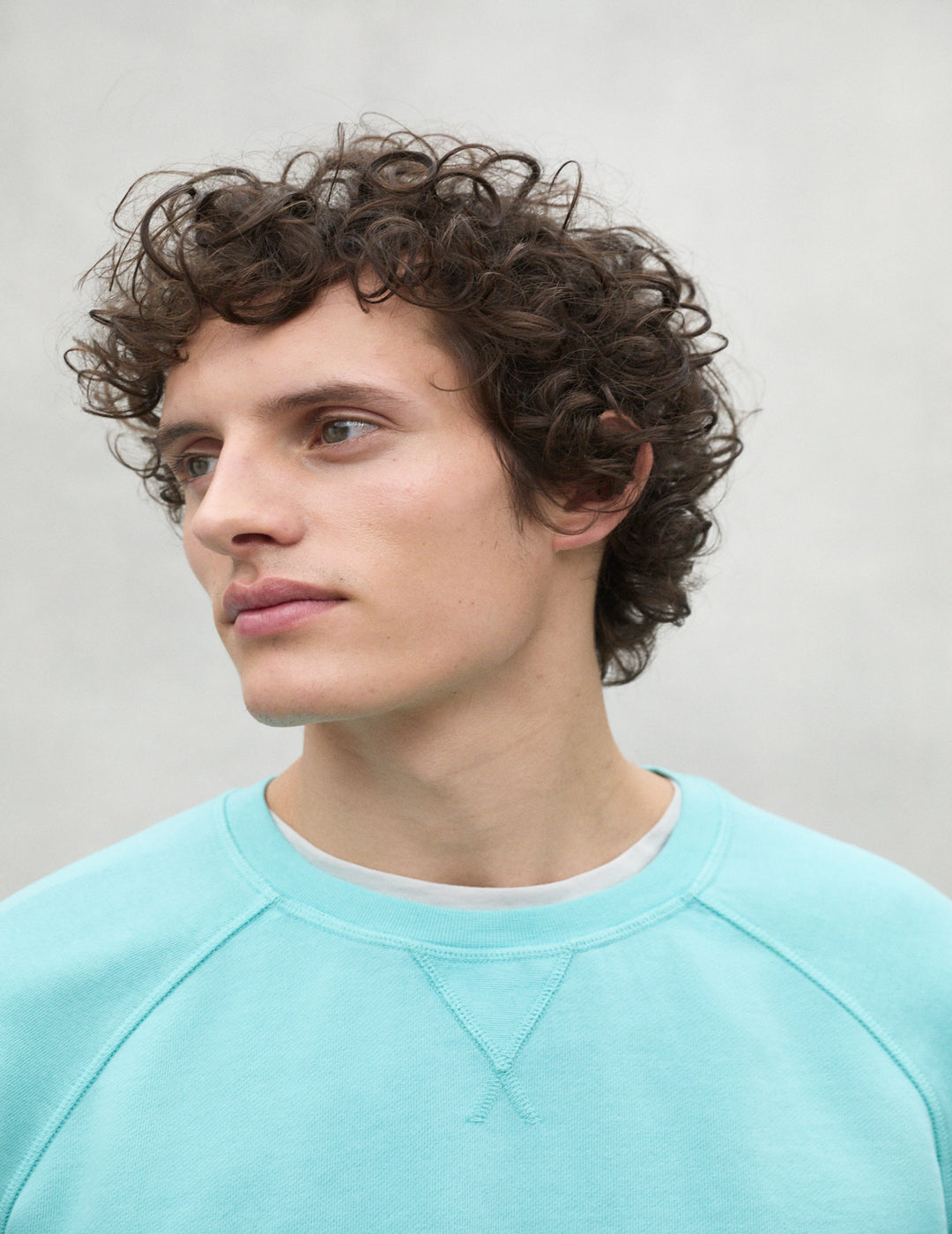 Sudadera Ecoalf Hombre Berja Light Tourquise