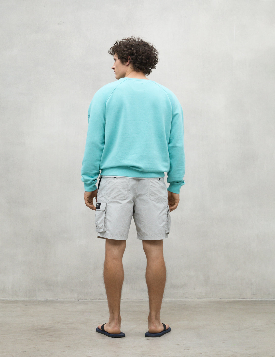 Sudadera Ecoalf Hombre Berja Light Tourquise