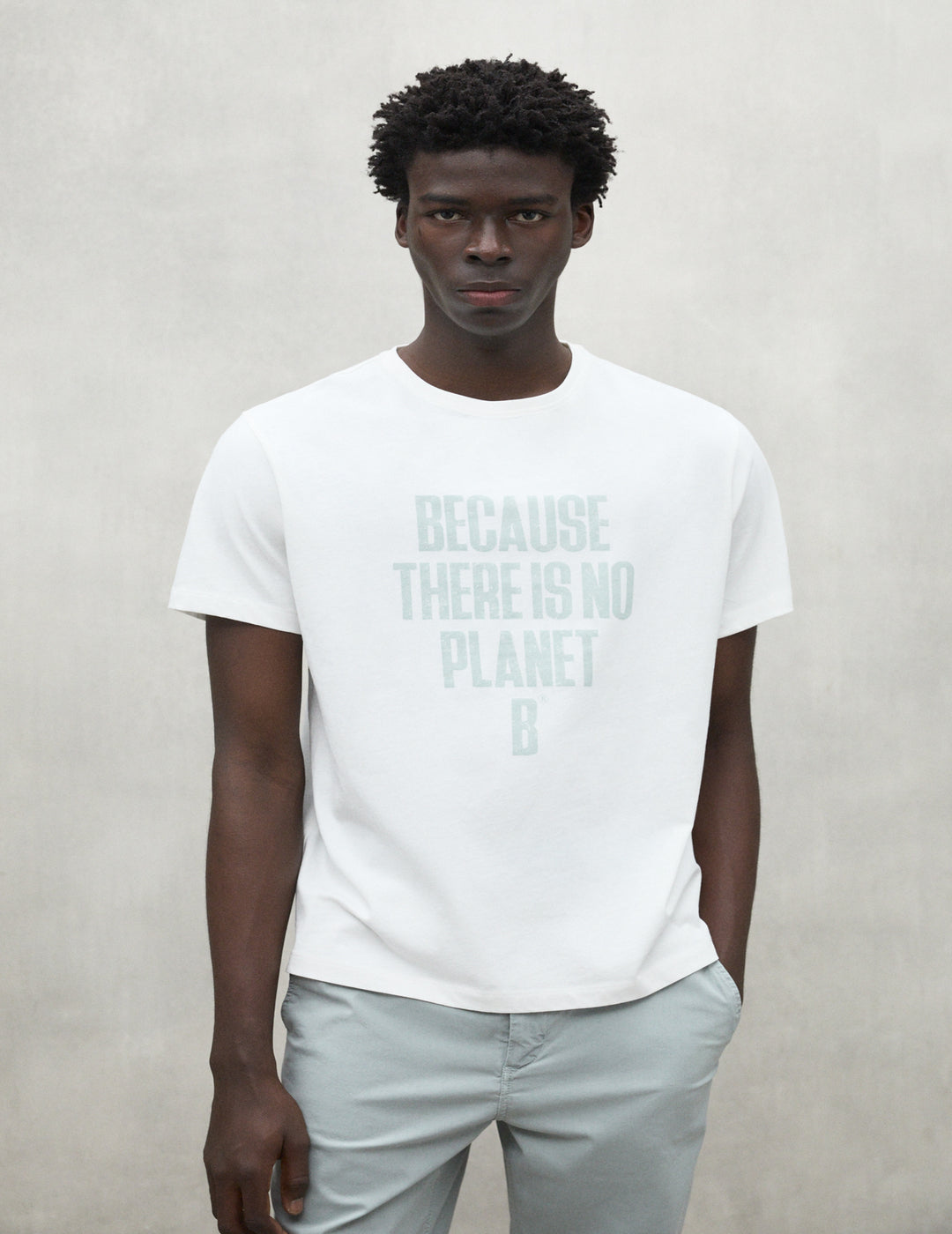 Camiseta Ecoalf Hombre Mina White