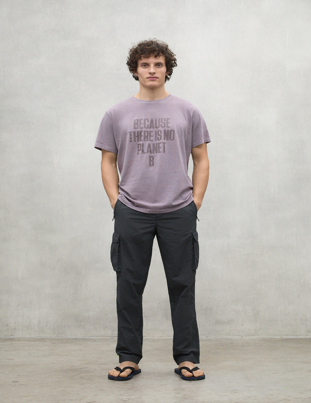 Camiseta Ecoalf Hombre Mina Dusty Mauve