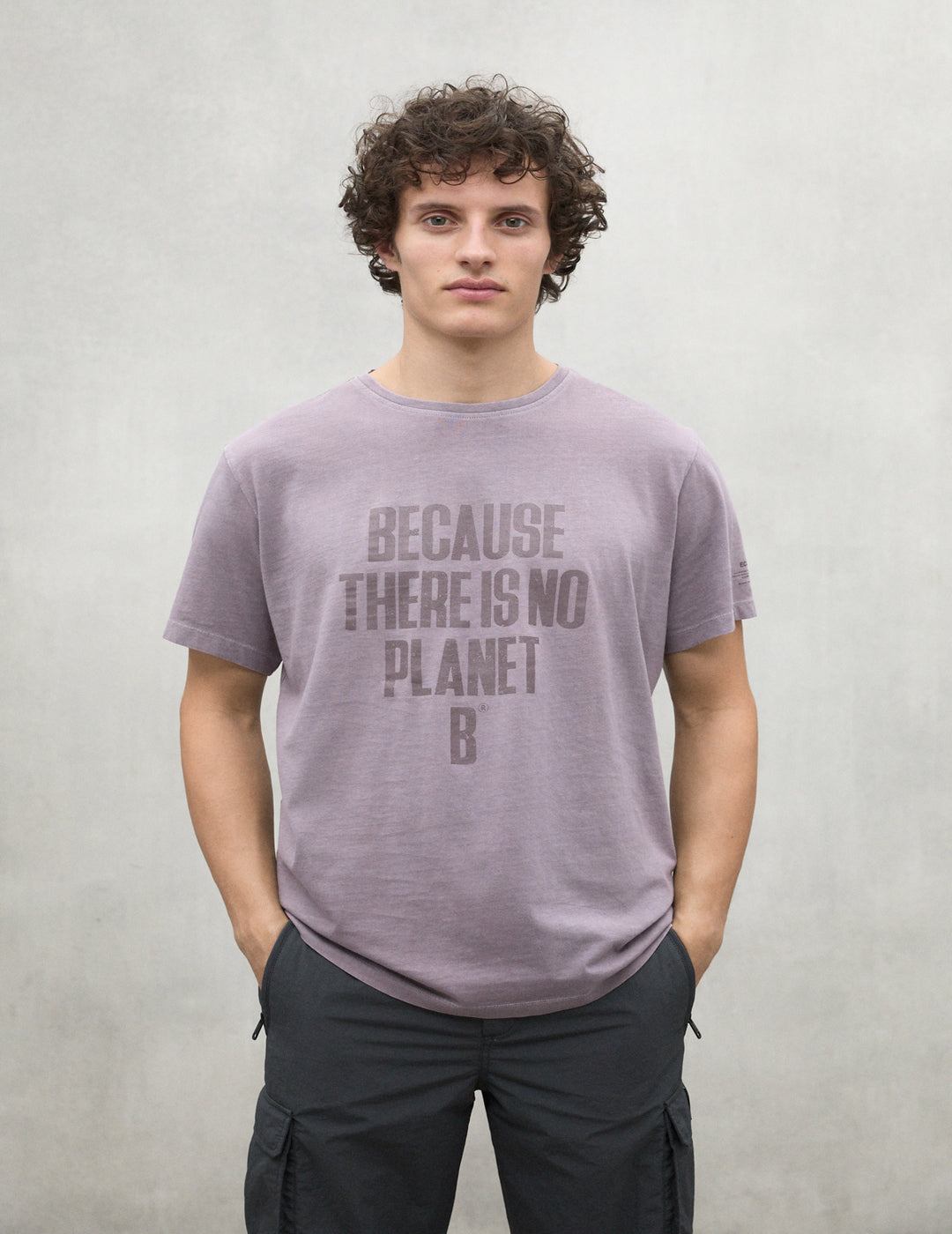 Camiseta Ecoalf Hombre Mina Dusty Mauve