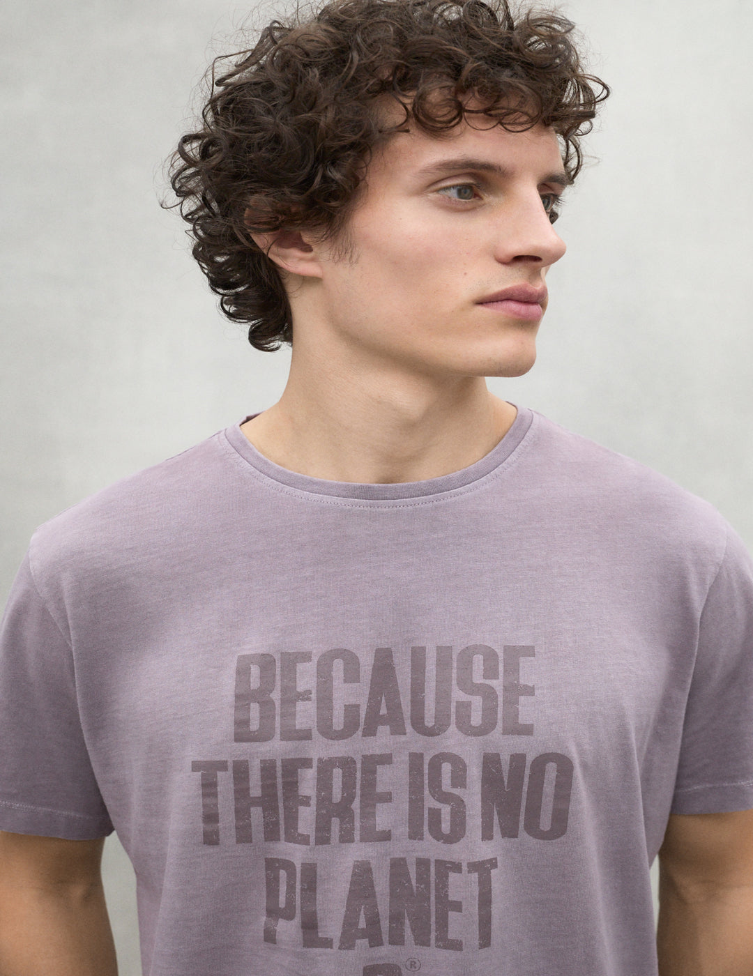 Camiseta Ecoalf Hombre Mina Dusty Mauve
