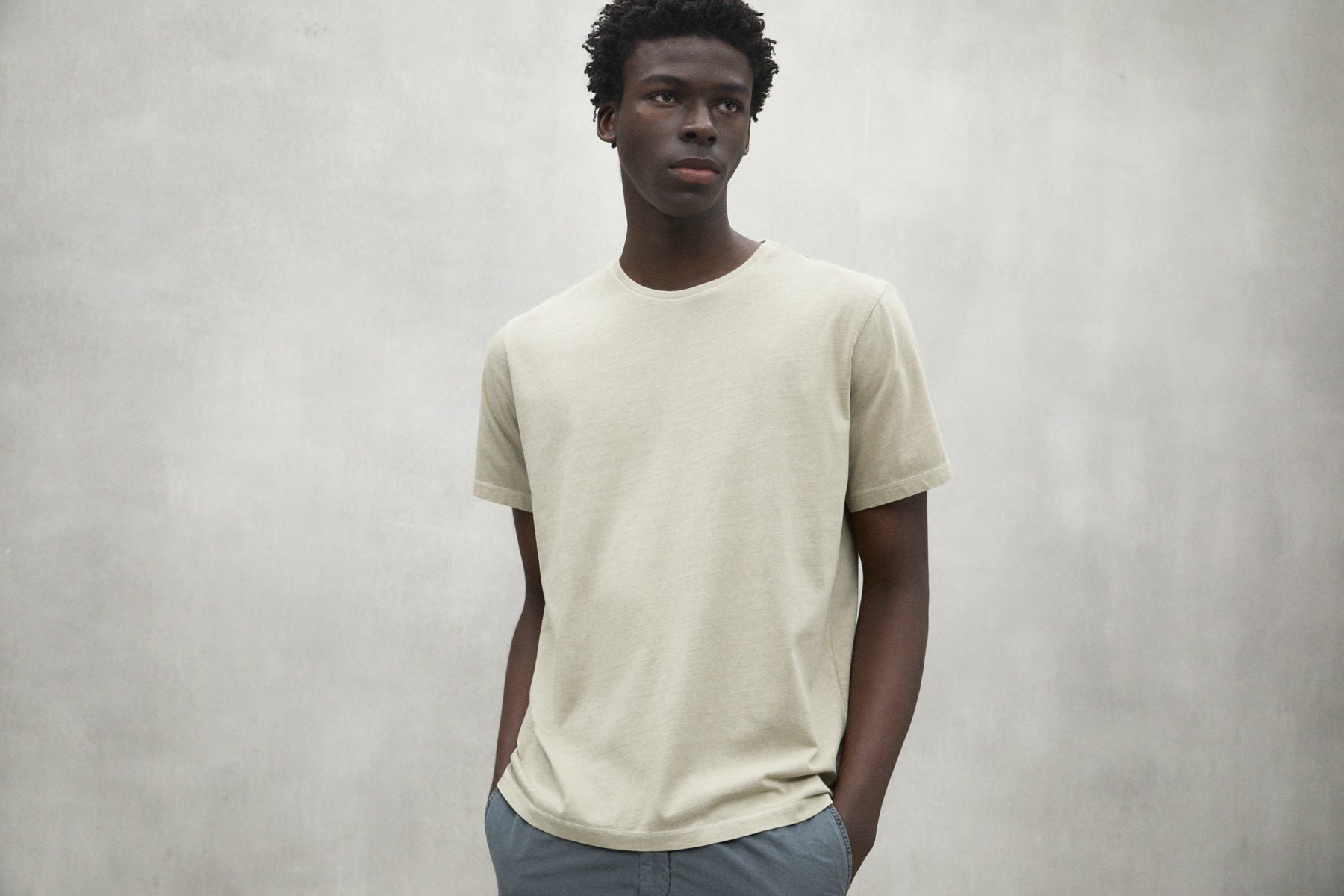 Camiseta Ecoalf Hombre Rabat Ice