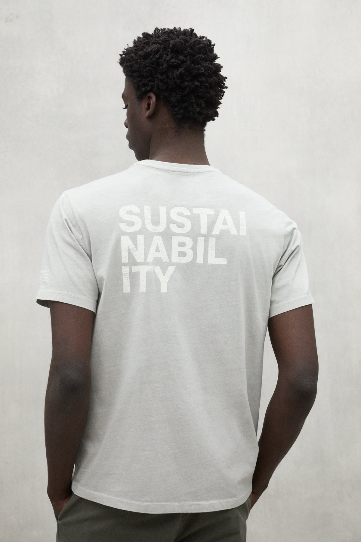 Camiseta Ecoalf Hombre Sustano Back T-Shirt Toast