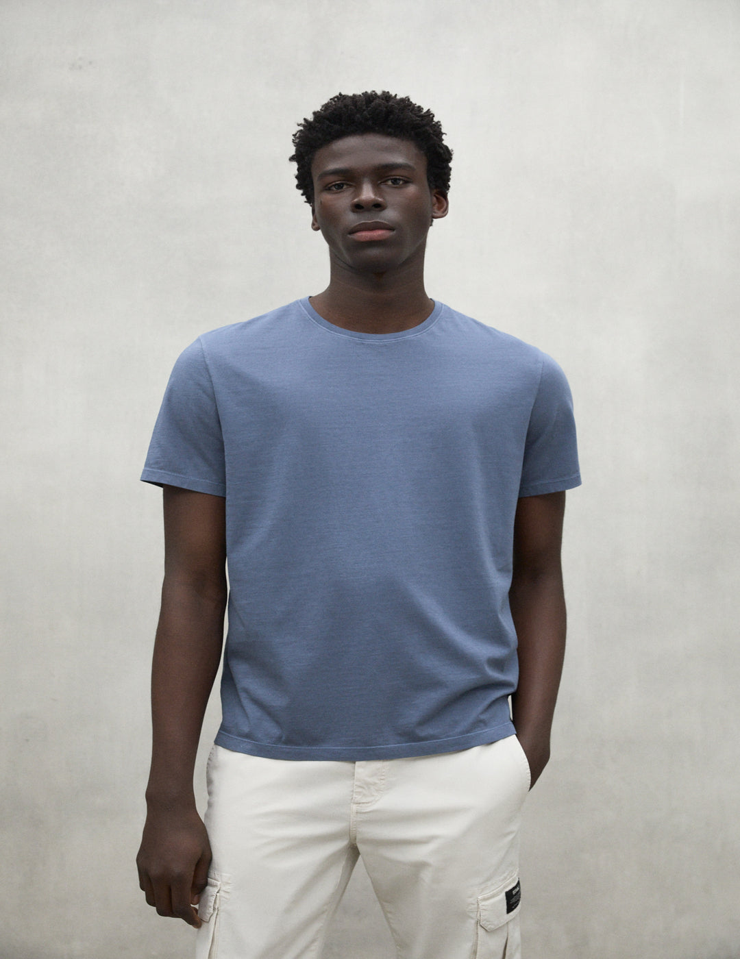 Camiseta Ecoalf Hombre Vent Blue Asphalt