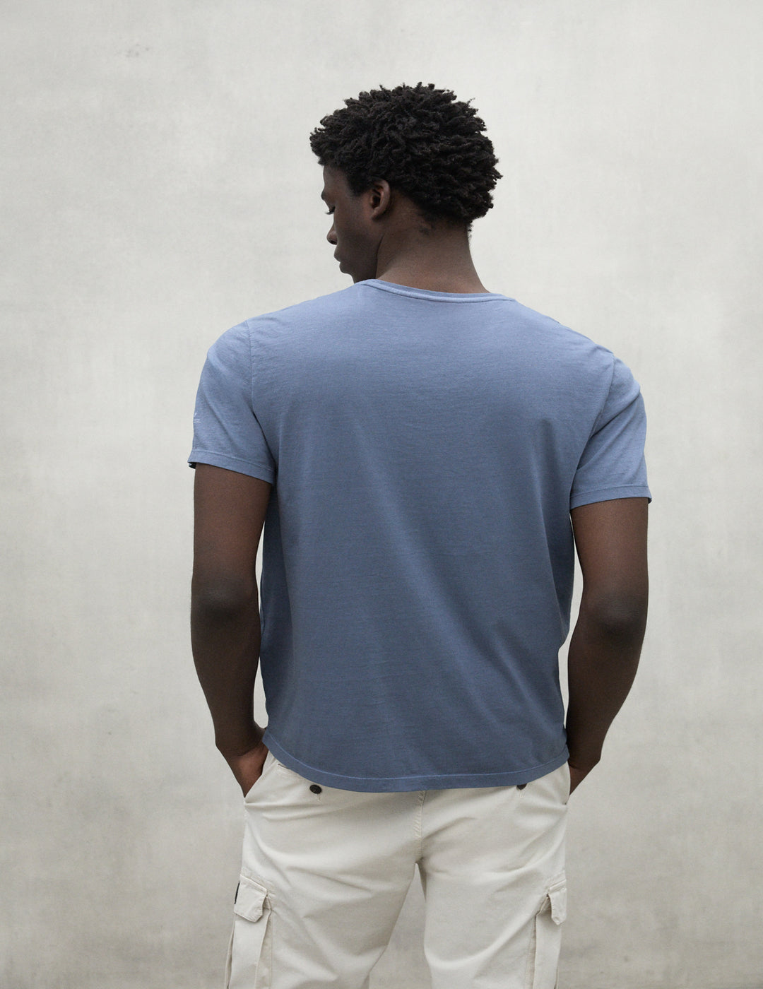 Camiseta Ecoalf Hombre Vent Blue Asphalt