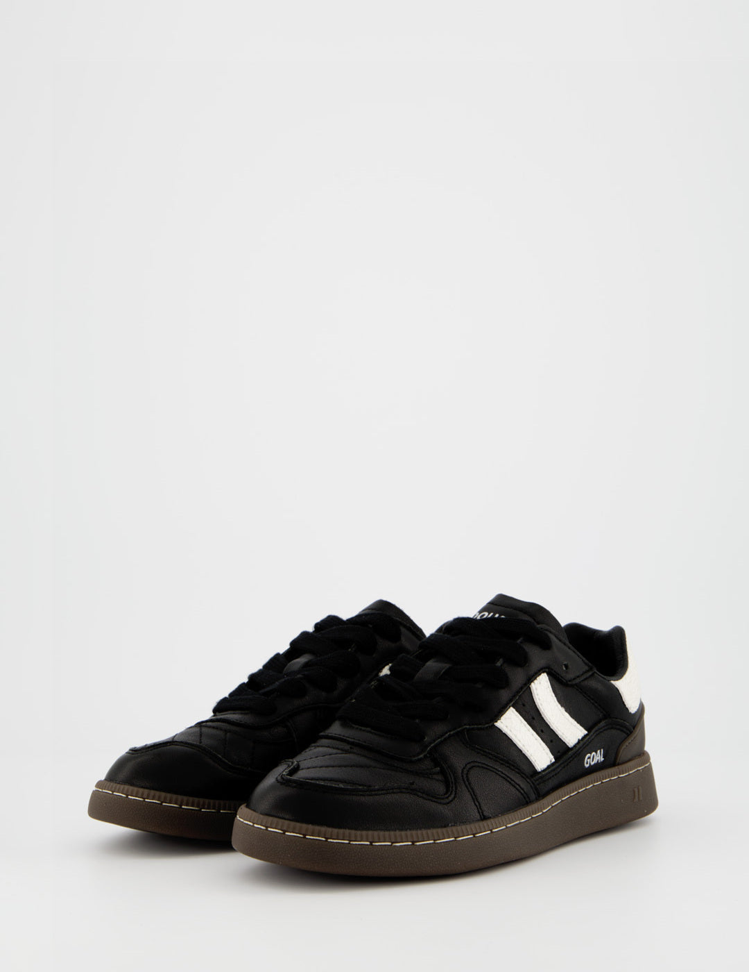 Zapatillas Coolway Hombre Goal Black Leather