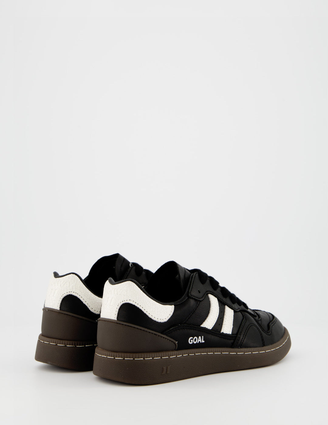 Zapatillas Coolway Hombre Goal Black Leather
