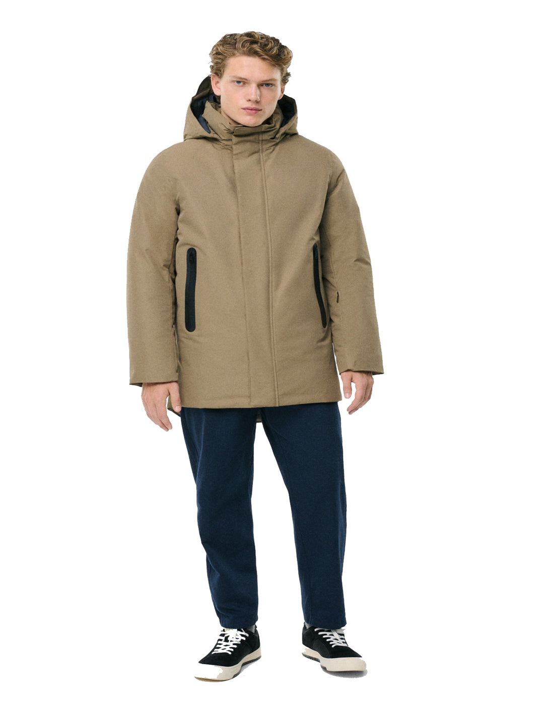 Abrigo Ecoalf Hombre Parko Kangaroo