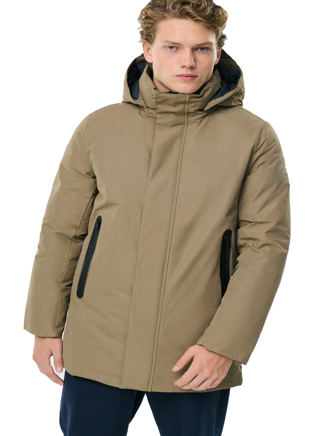 Abrigo Ecoalf Hombre Parko Kangaroo