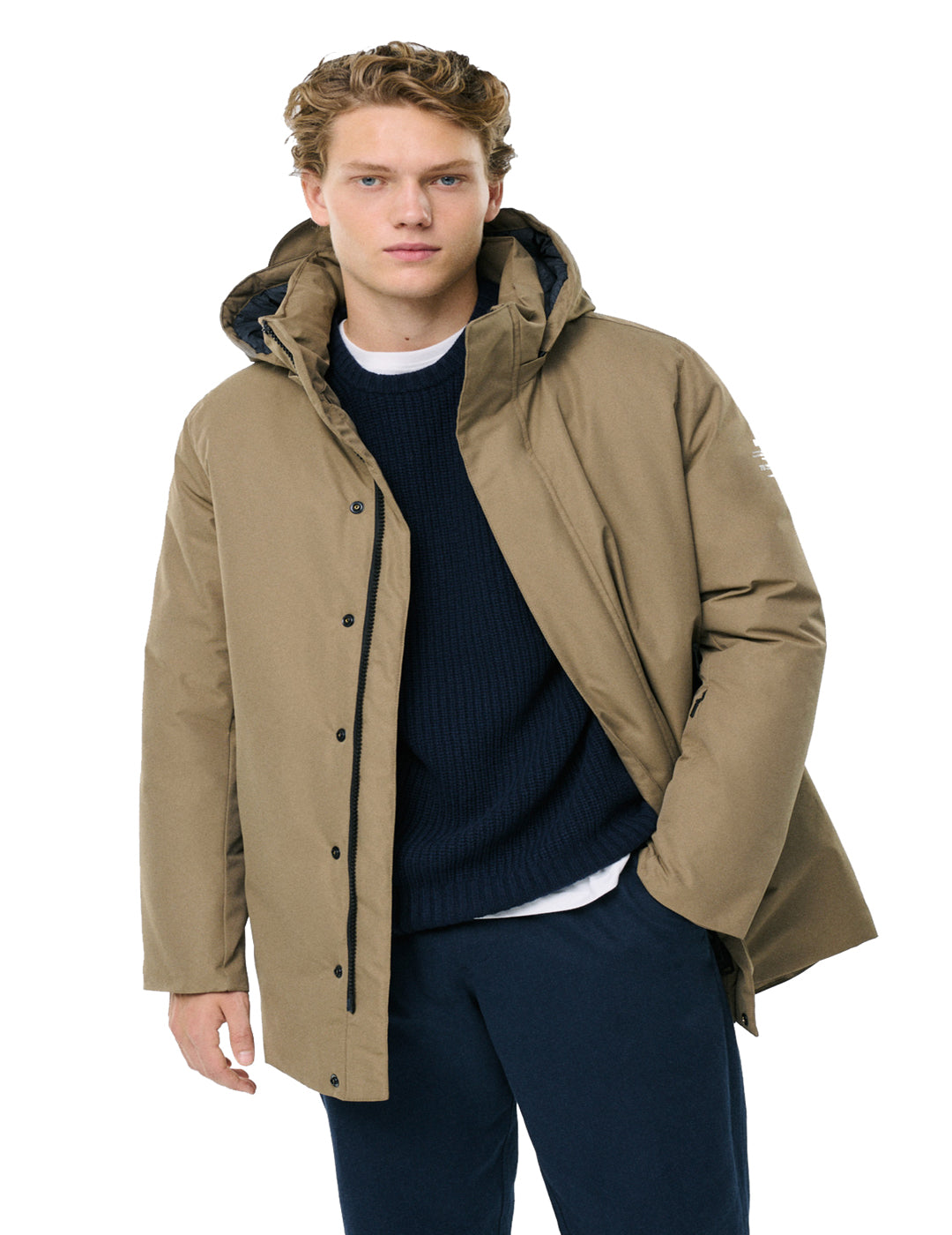 Abrigo Ecoalf Hombre Parko Kangaroo