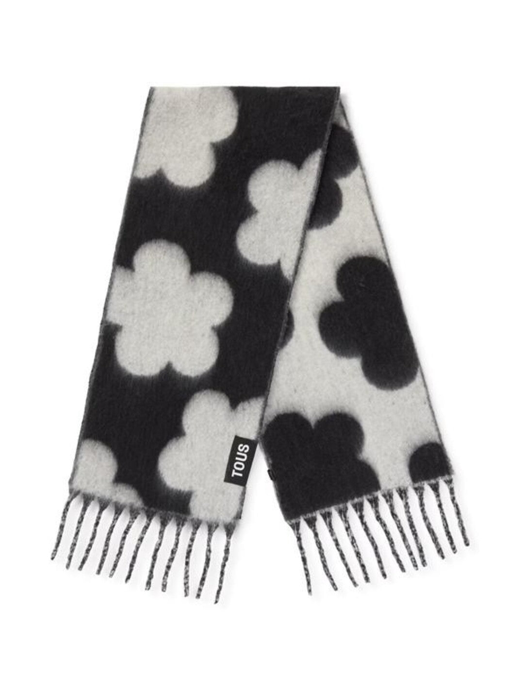 Bufanda Tous Candy Flowers Negro