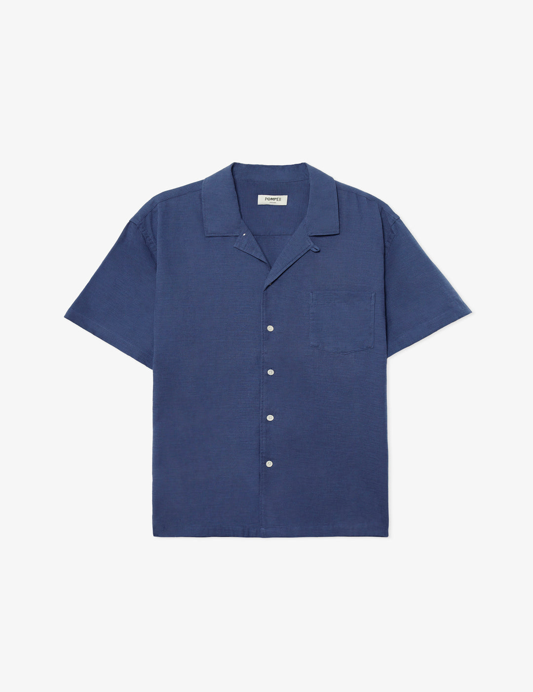 Camisa Pompeii Blue Short Sleve Shirt