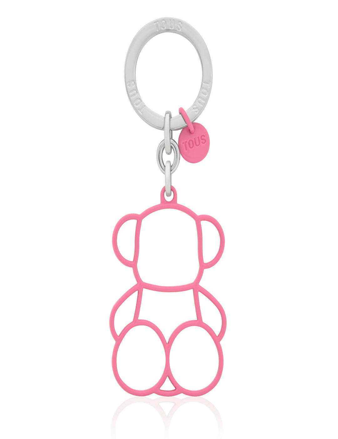 Llavero Tous Silhouette Bear Rosa